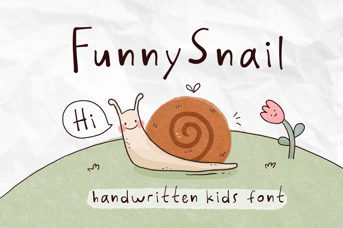 Шрифт FunnySnail