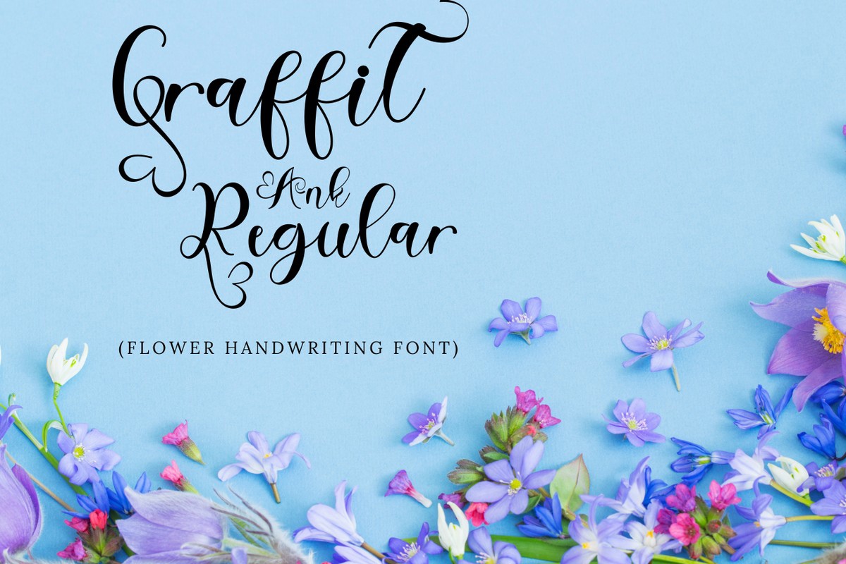 Шрифт Graffit Ank