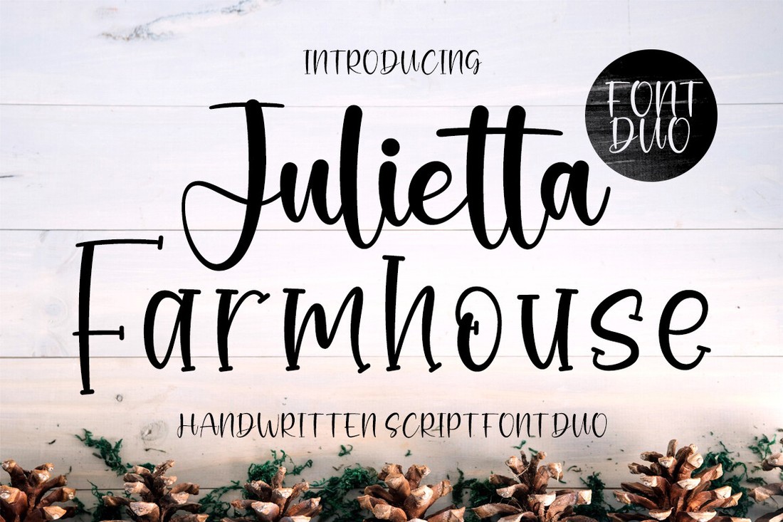 Шрифт Julietta Farmhouse