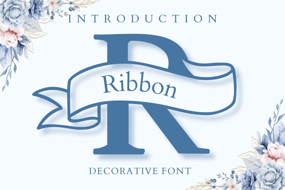 Шрифт Ribbon