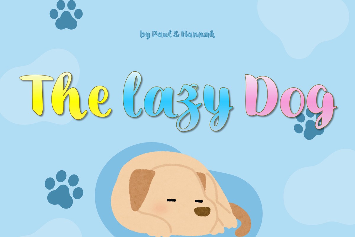 Шрифт The Lazy Dog