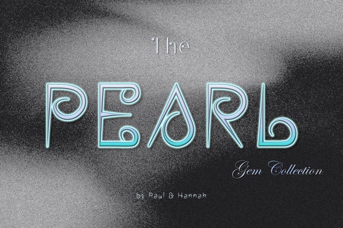 Шрифт The Pearl