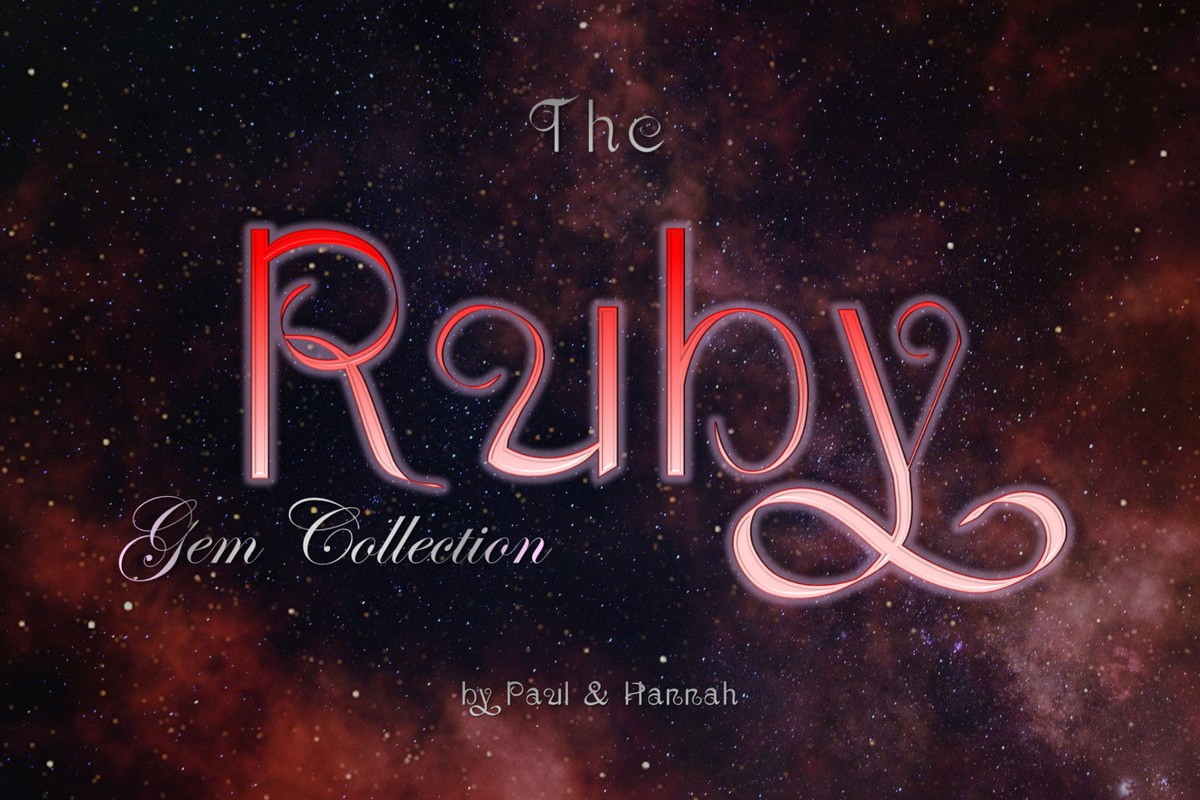 Шрифт The Ruby