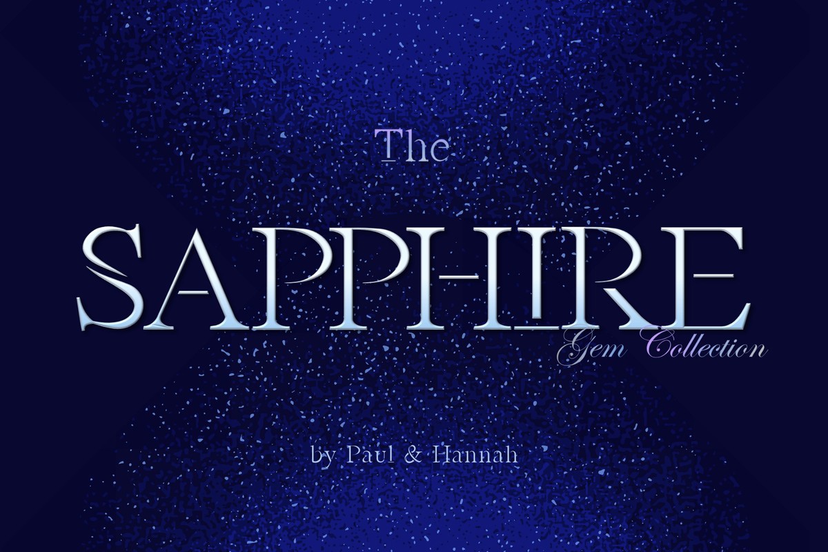 Шрифт The Sapphire