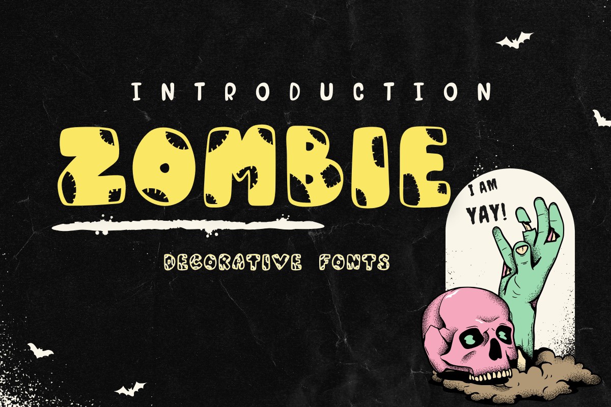 Шрифт Zombie
