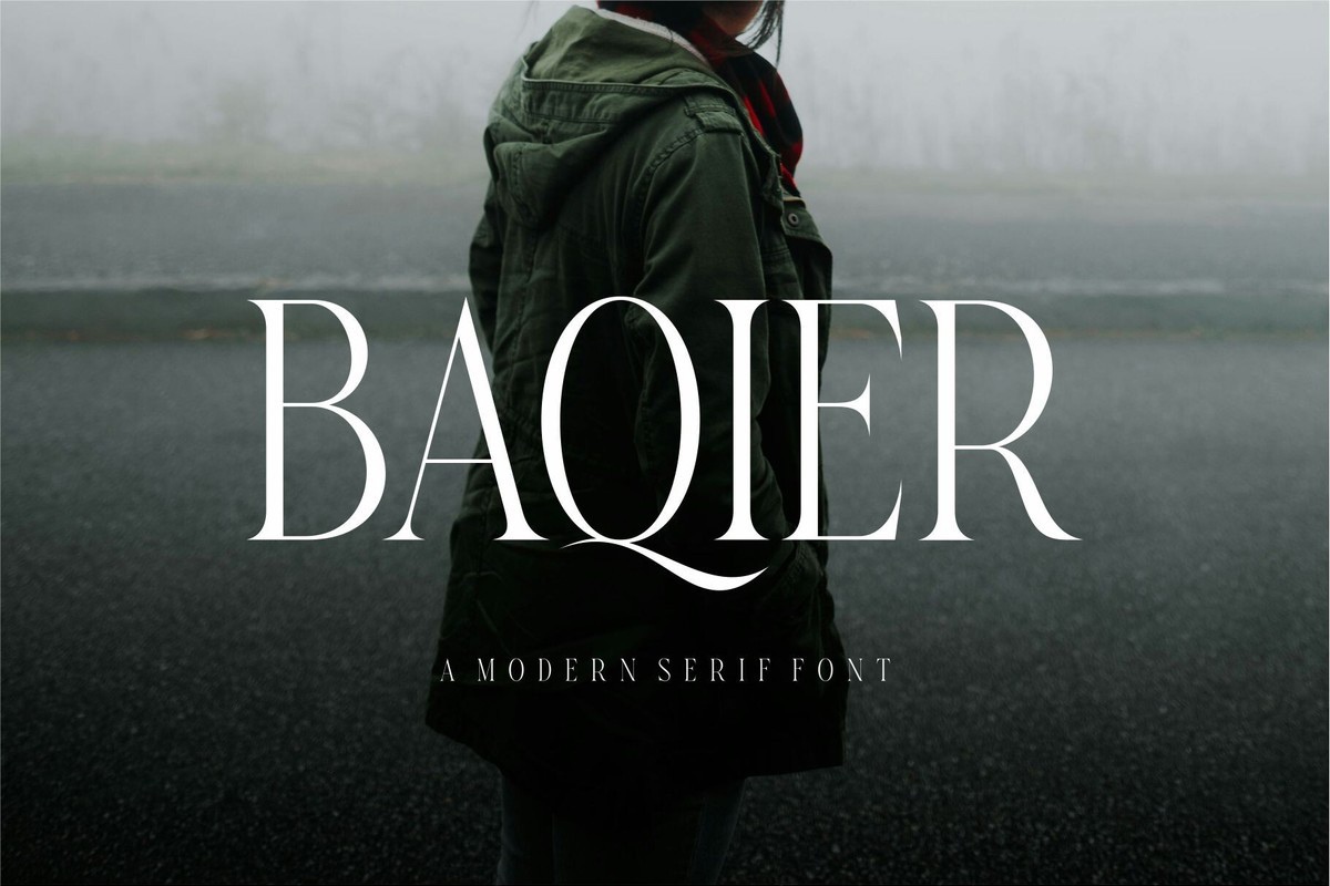 Шрифт Baqier