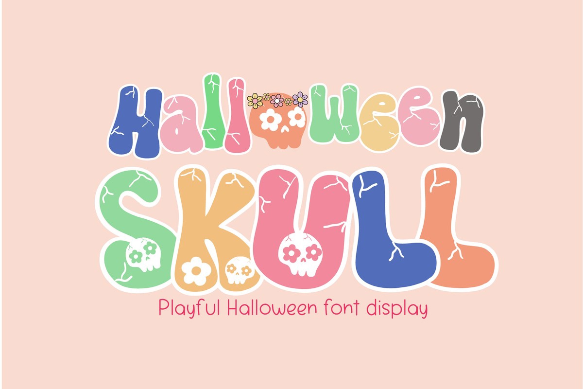 Шрифт Halloween Skull