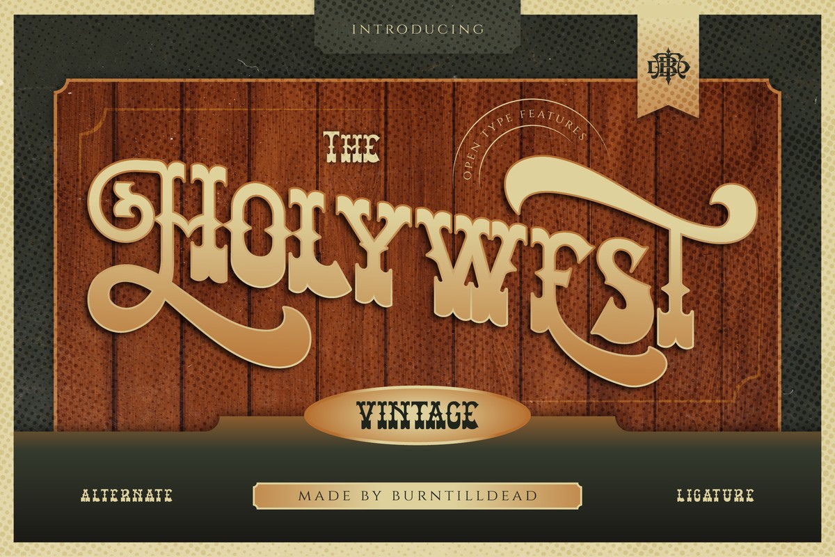 Шрифт Holywest