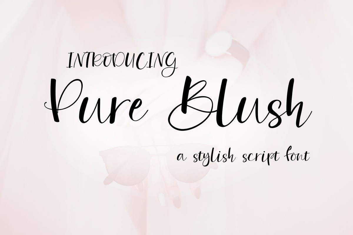 Шрифт Pure Blush Script