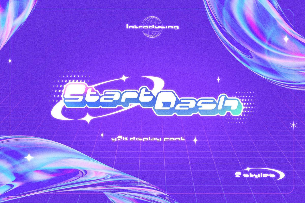Шрифт Start Dash