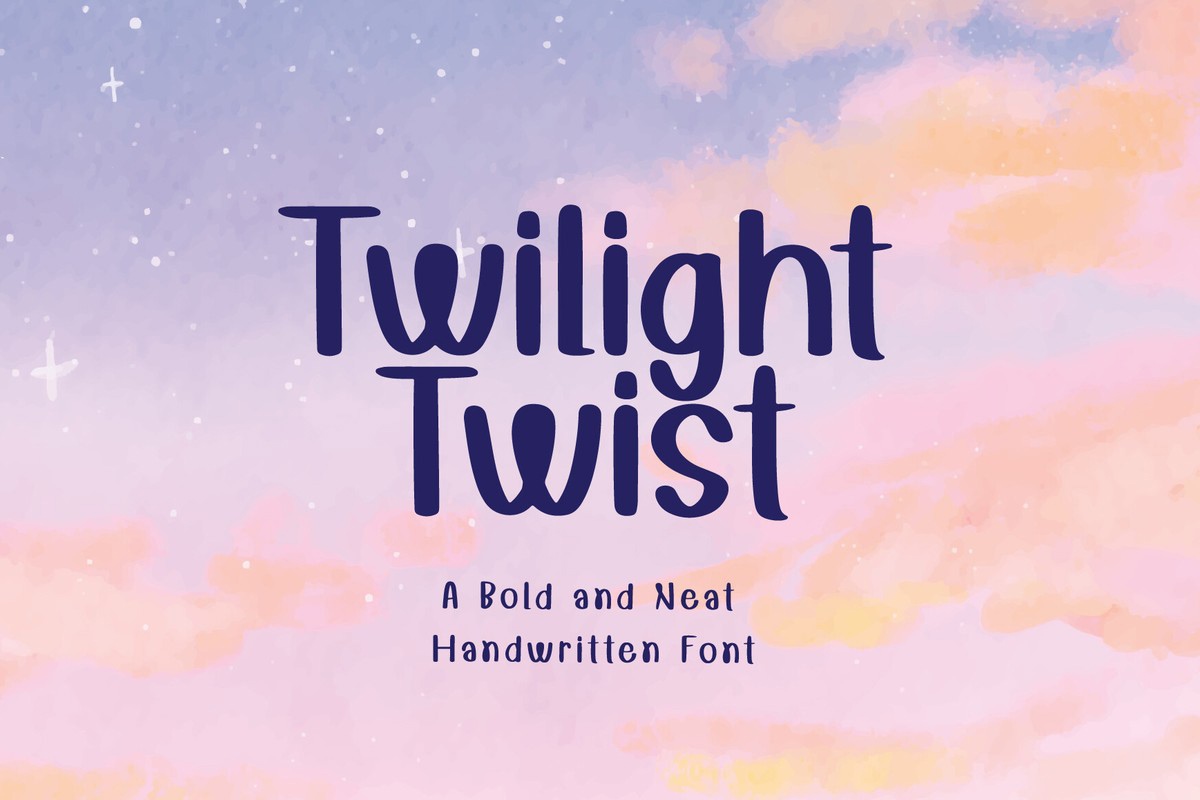 Шрифт TwilightTwist