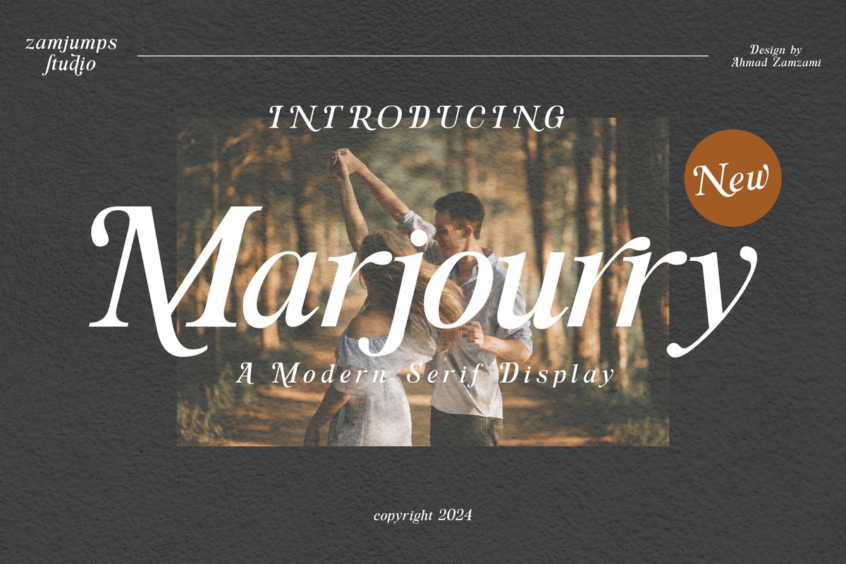 Шрифт Marjourry