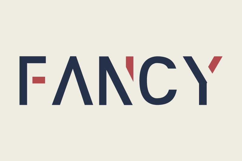 Шрифт Fancy