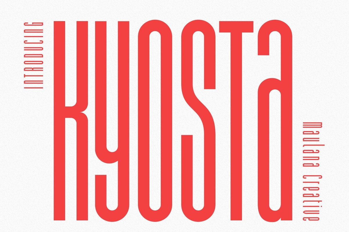 Шрифт Kyosta Compressed