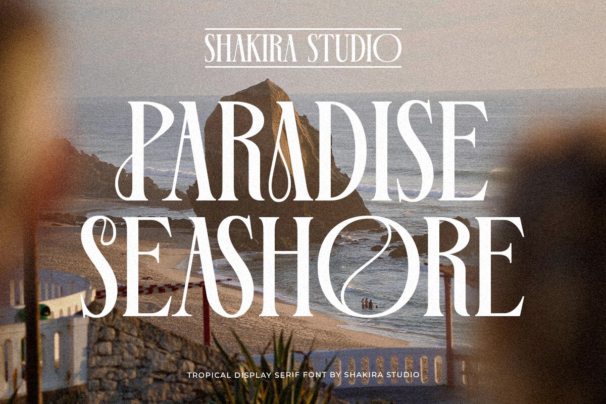 Шрифт Paradise Seashore