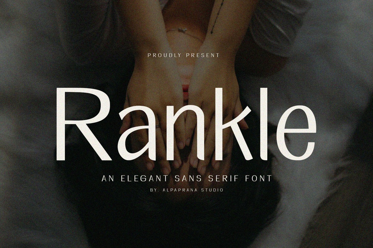 Шрифт Rankle
