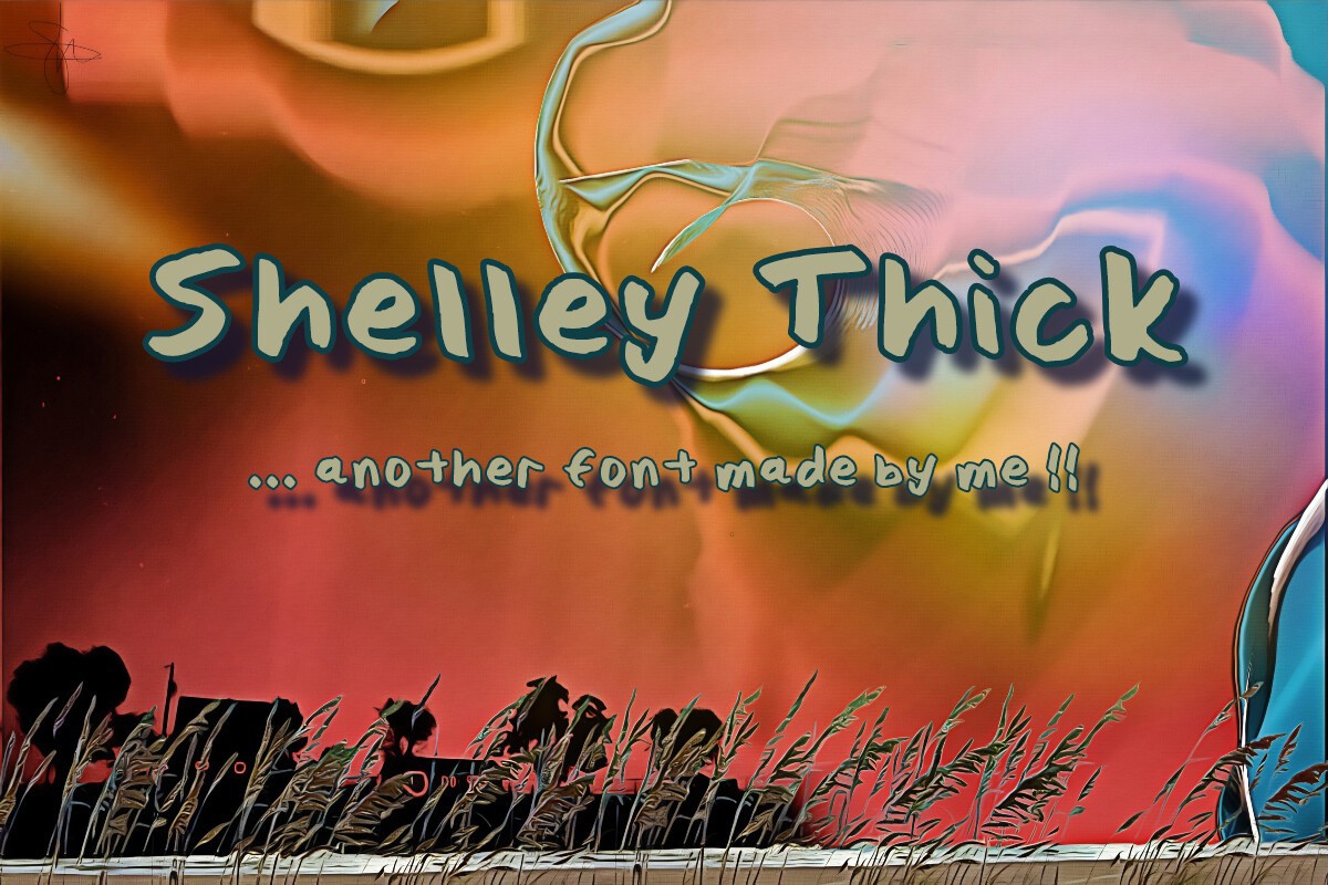 Шрифт Shelley Thick