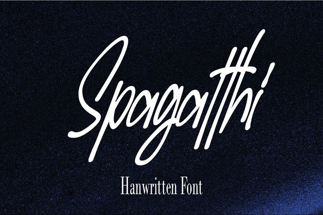 Шрифт Spagatthi