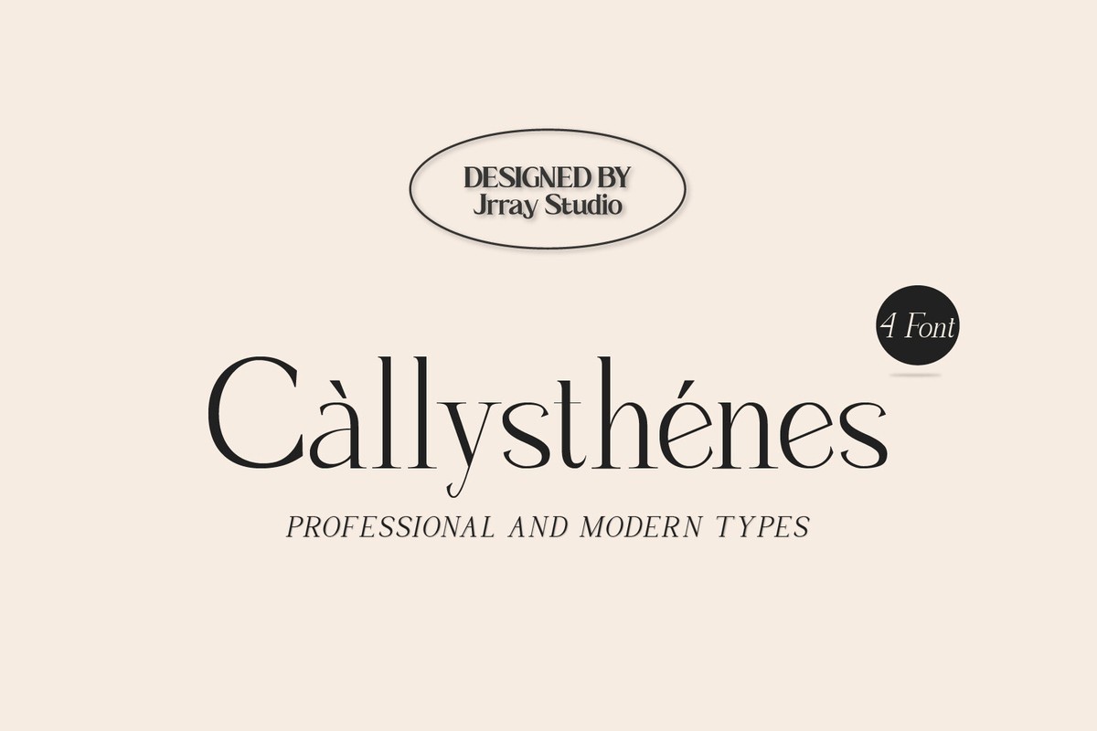 Шрифт Callysthenes