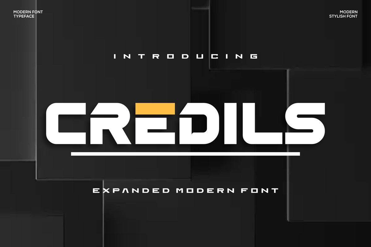 Шрифт Credils