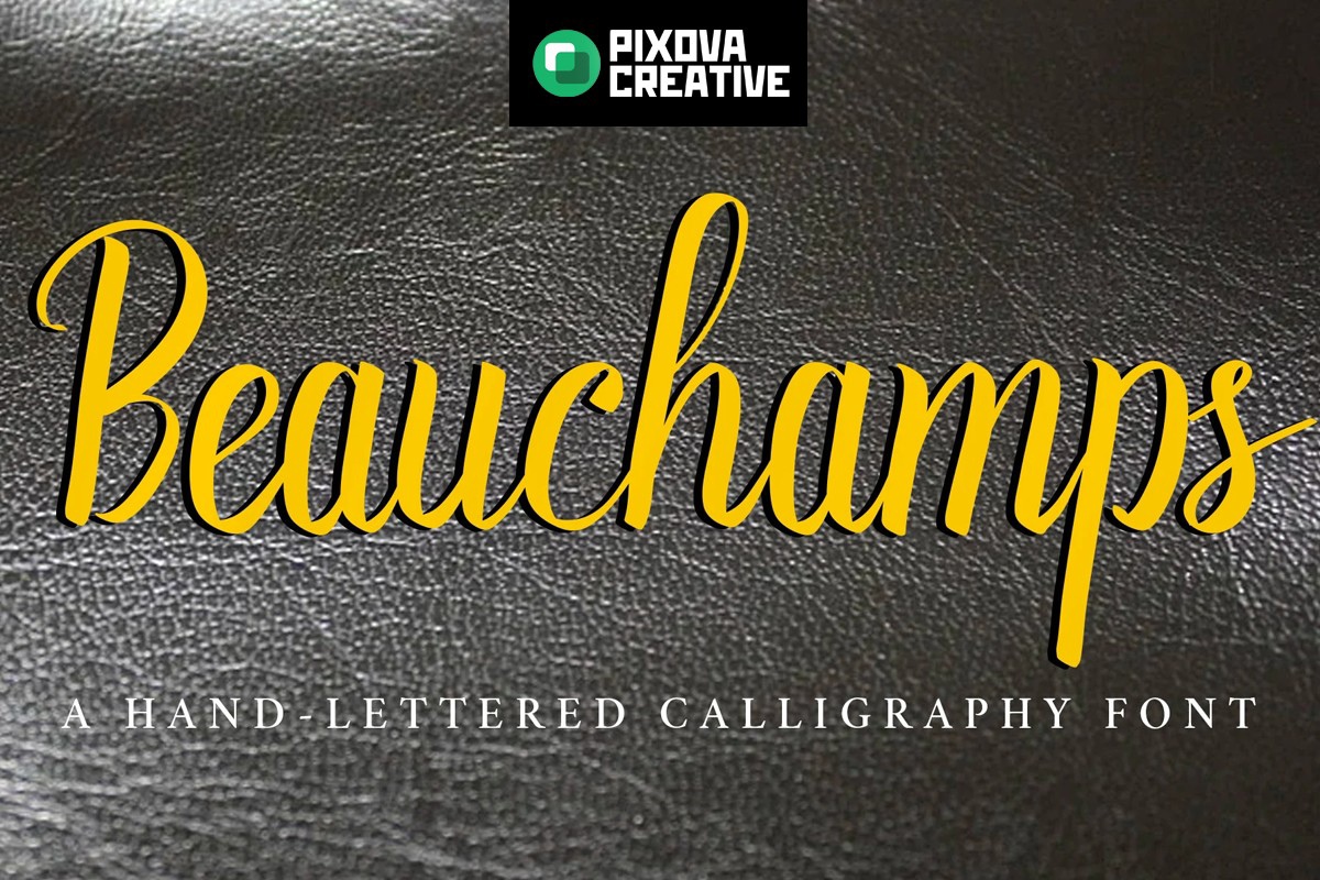 Шрифт TXCD Beauchamps