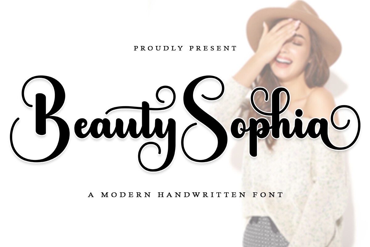 Шрифт Beauty Sophia