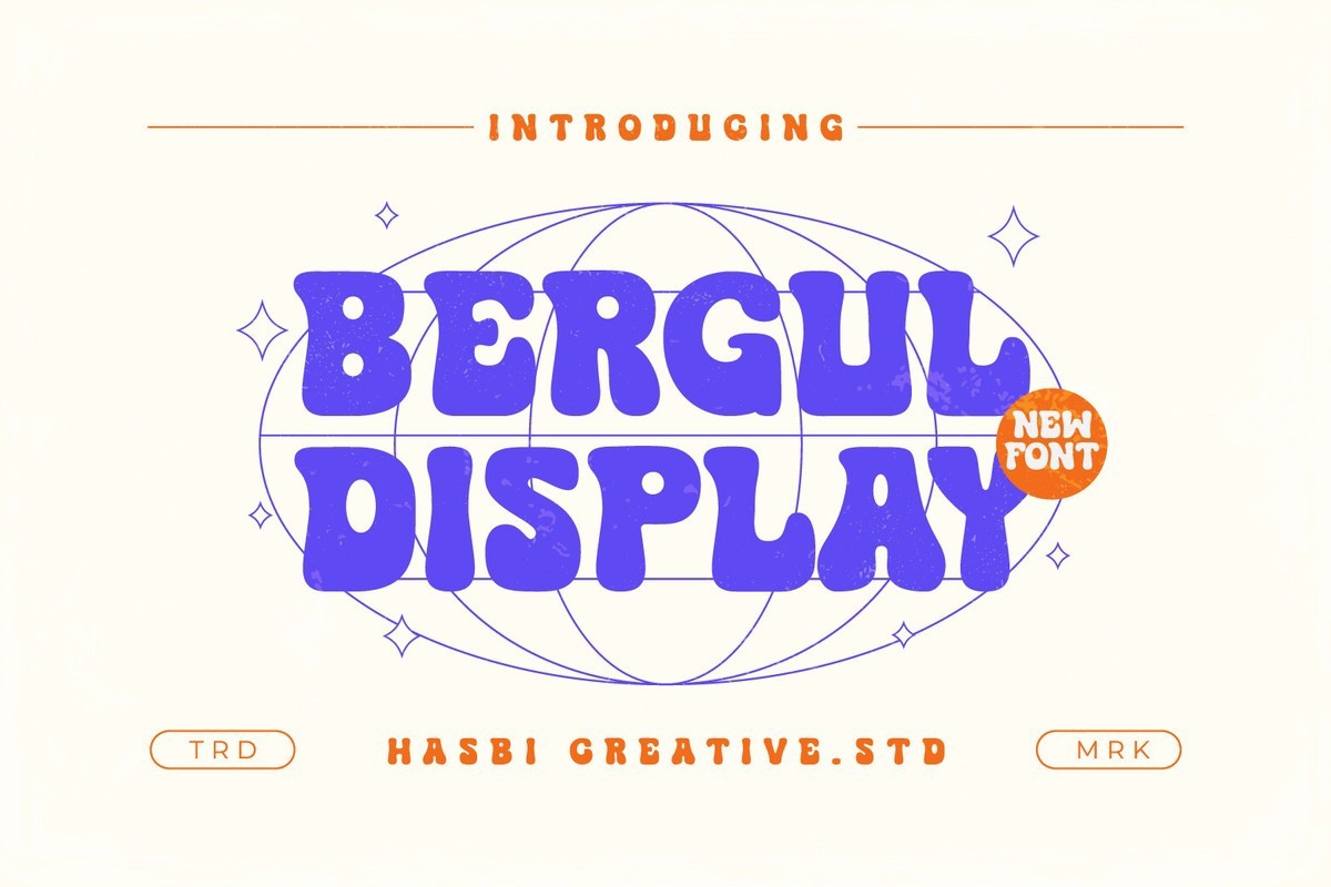 Шрифт Bergul Display