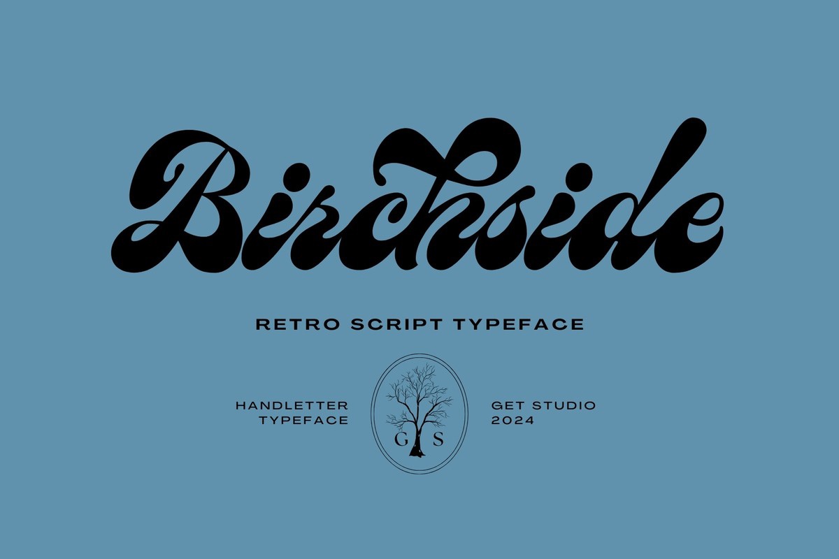 Шрифт Birchside Typeface