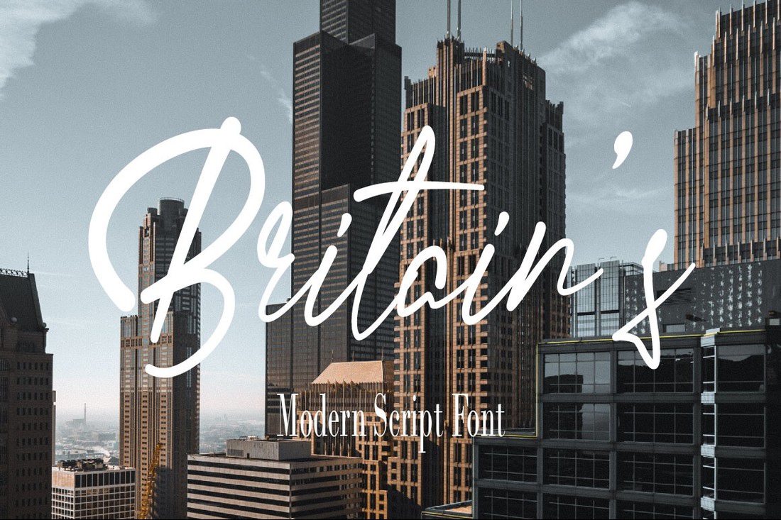 Шрифт Britain's
