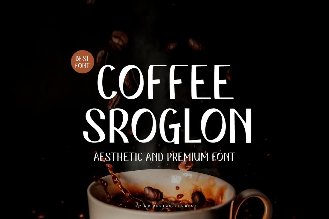 Шрифт Coffee Sroglon