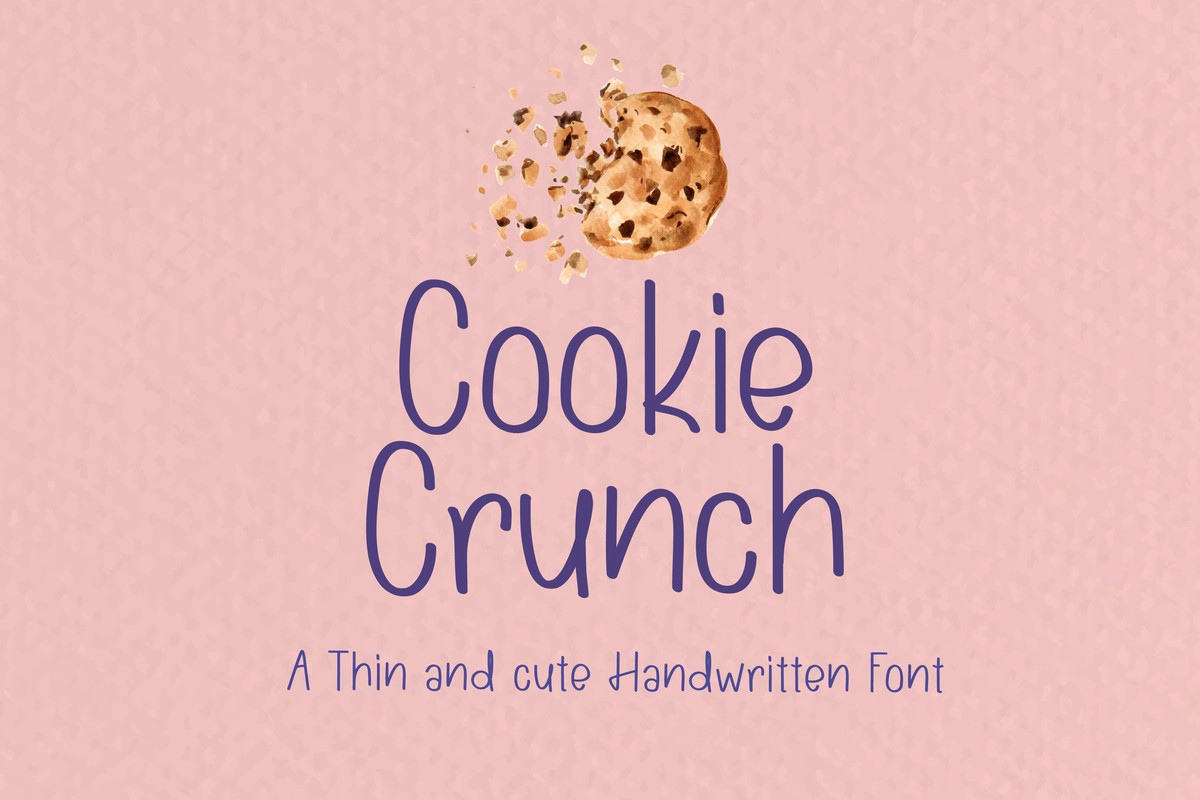 Шрифт CookieCrunch