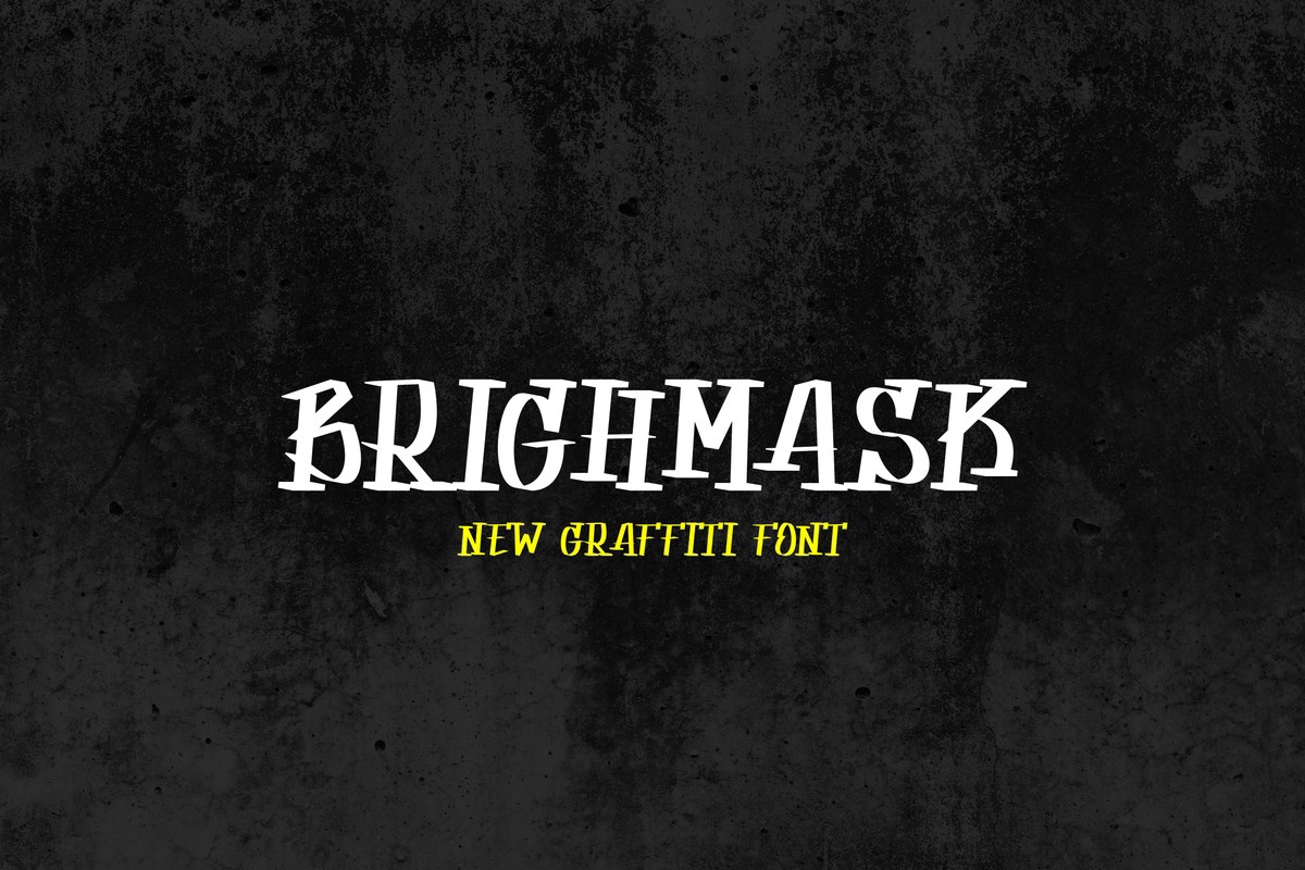 Шрифт Brighmask Graffiti