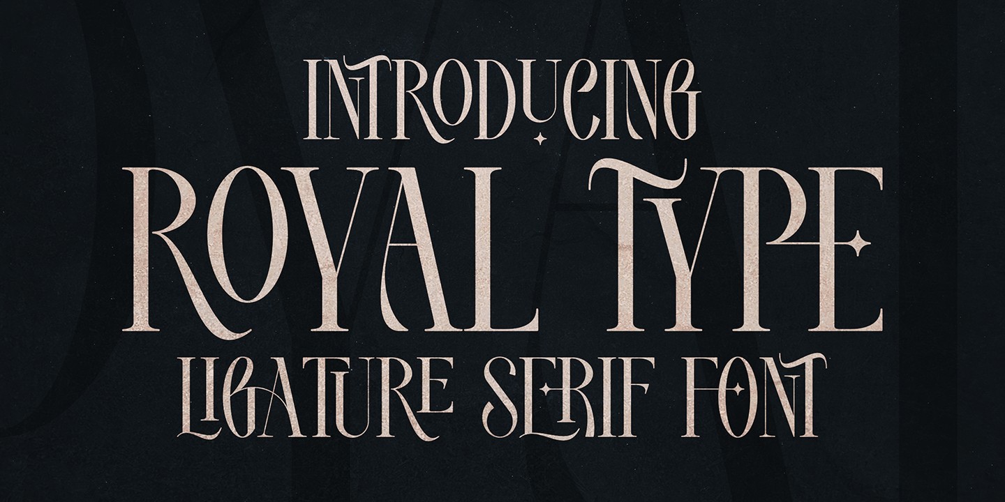 Шрифт Royal Type