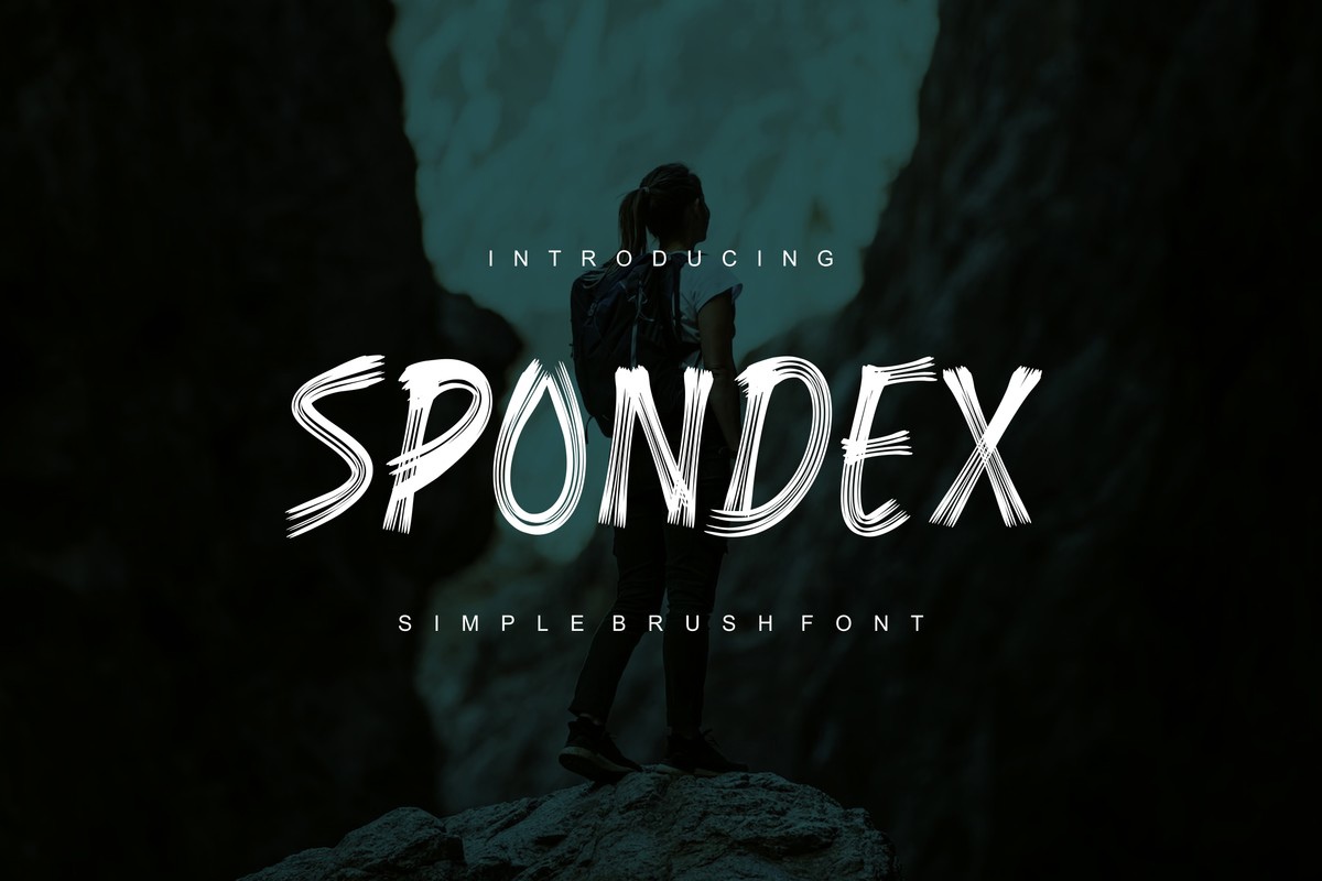 Шрифт Spondex