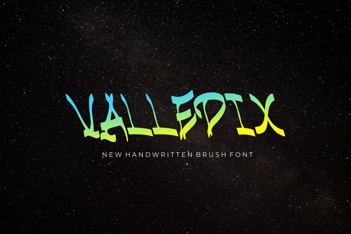 Шрифт Valledix