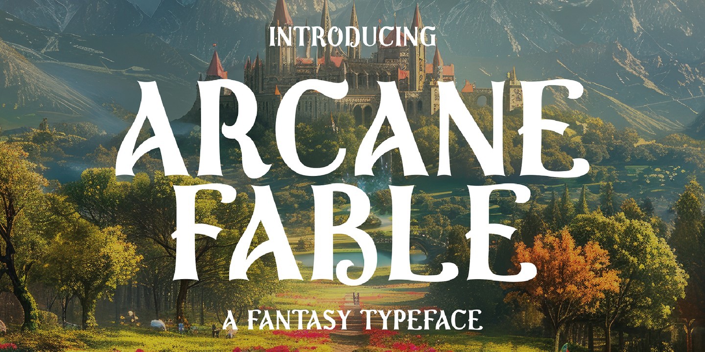 Шрифт Arcane Fable