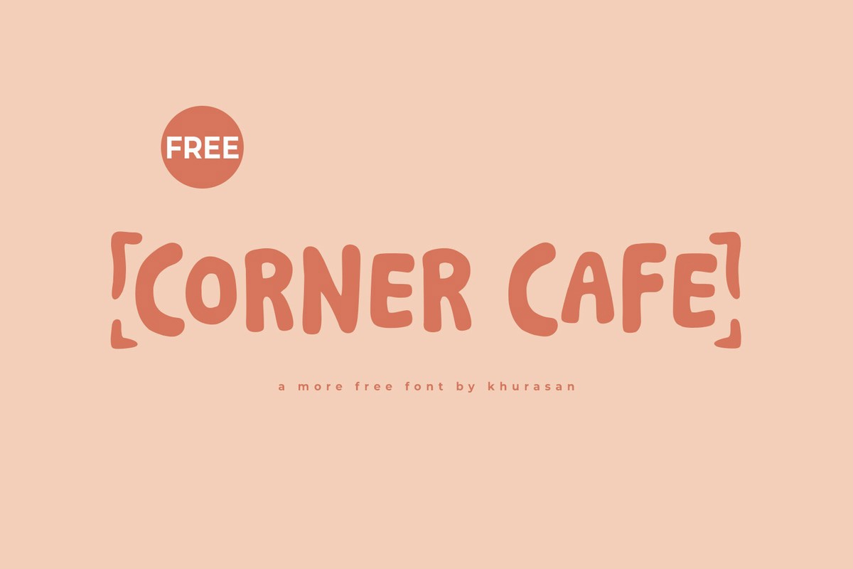 Шрифт Corner Cafe