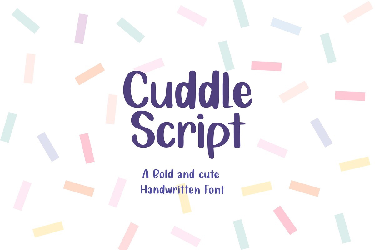 Шрифт CuddleScript